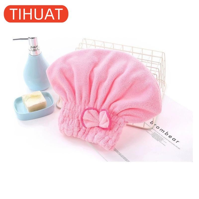 

Шапочка-полотенце для сушки волос розовый