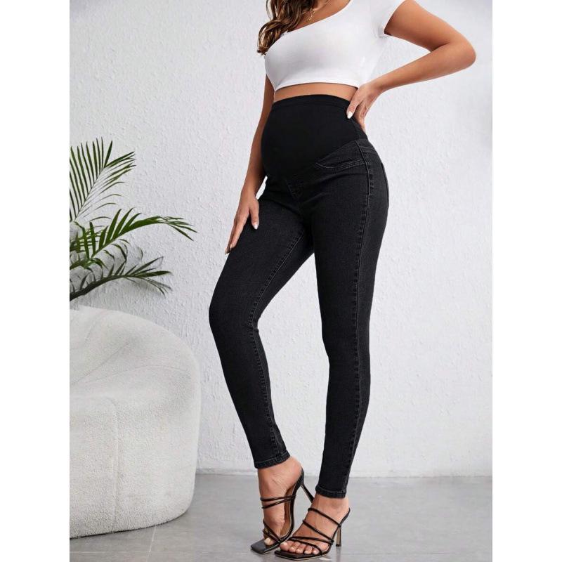 Q 88717 Maternity Stretch Skinny Jeans Medium
