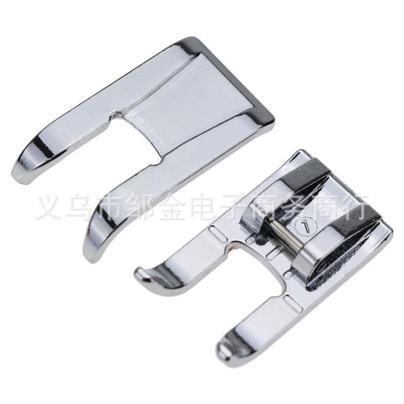 Adjustable Multi-Functional Sewing Machine Presser Foot Set with Fabric Strip, Imitation Synchronous, and Overlocking Features
