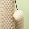 Cat Scratching Post with Scratch Board, Play Ball, Bumpy Texture/Sisal, 54 cm, Light Brown