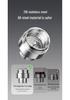 Stainless Steel Thermal Cup with Tea Separator and Portable Lanyard for Men