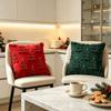 Soft Throw Pillow Cover Xmas Tree Decorative Cushion Cover Plush Cushion Cover  Home Decor