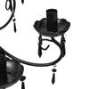 Lustre en cristal plafonnier 6 feux lampe luminaire 240689