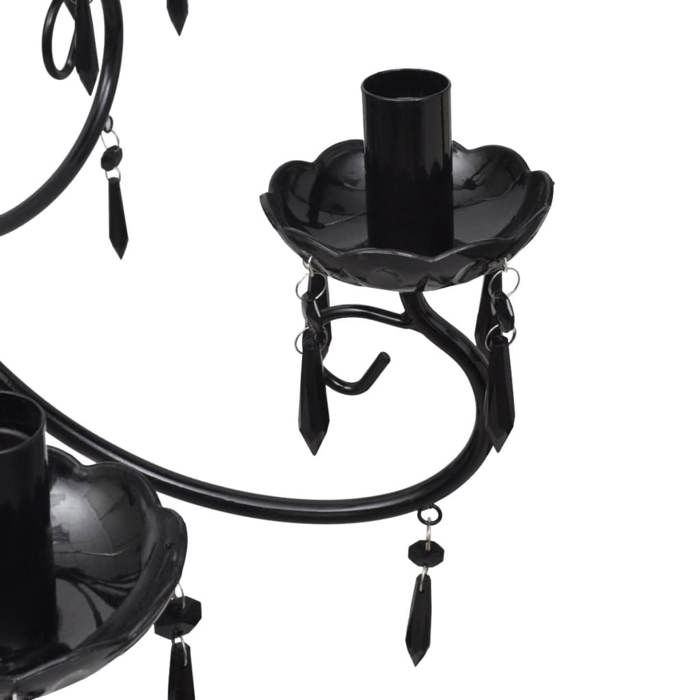 Lustre en cristal plafonnier 6 feux lampe luminaire 240689