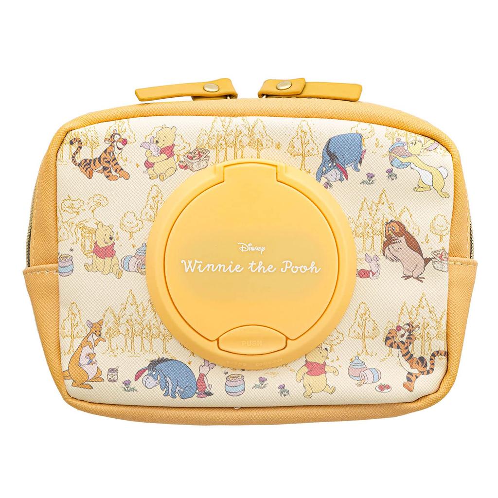Sunstar Stationery Disney Pouch Seat Case Seepo Winnie the Pooh Yellow S2320037