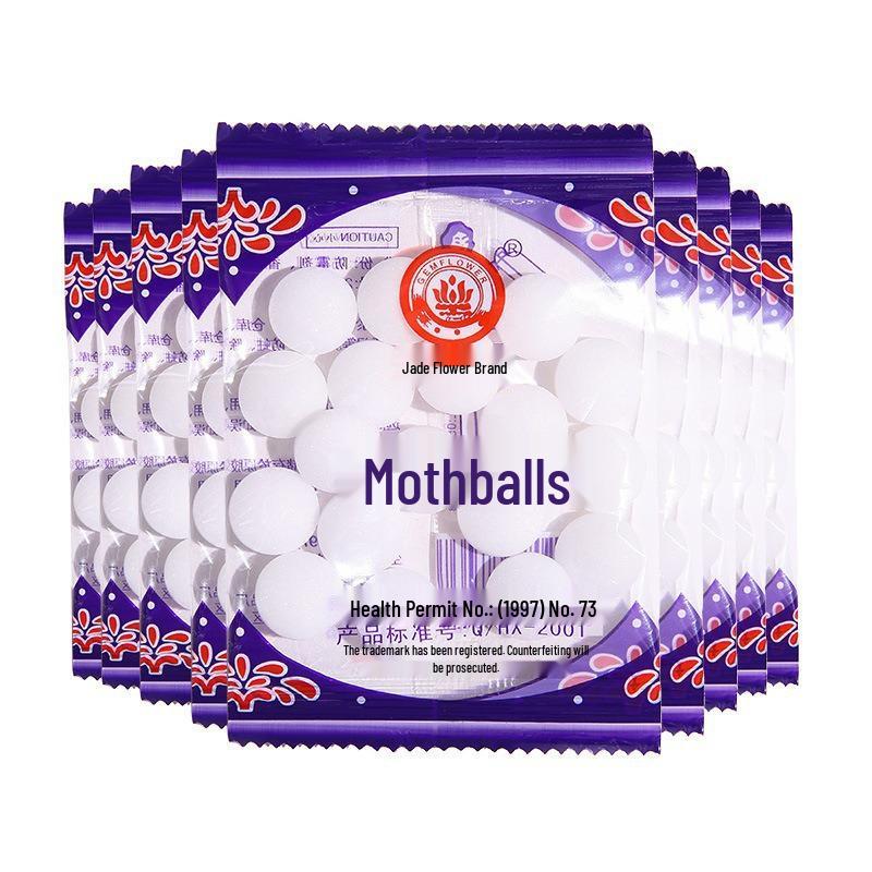 Natural Camphor Wood Anti-Mildew & Anti-Moth Balls for Wardrobe