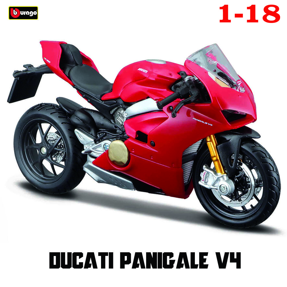 Bburago 1:18 2023 GASGAS RX450F Honda Africa Twin Adventure 790 Adventure R Rally 450F X Diavel S motorcycle model Toy Series