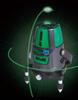 Shinwa Sokutei Laser Marker Laser Robo Green LASER ROBO GREEN Neo 21P BRIGHT Vertical Horizontal Top Ink Ground Ink 78273