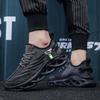 Men'S High Performance Training Shoes Knitted Mesh Fabric Stable Walking Shoes Comfortable Flexible Anti Slip Cushioning Shoes