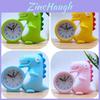 Adorable Cartoon Alarm Clock For Kids Stylish Design Large Lcd Display Battery Operated