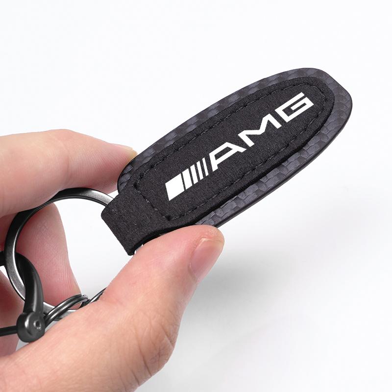 LVCF8 AMG Sleutelhanger Auto Embleem Decoratie Hanger Voor Mercedes Benz AMG GLC W223 W213 W206 W464 W247 W167 W166 W222 W205 W204 W177 W246