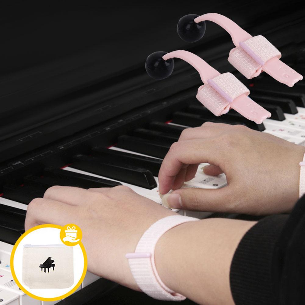 1/2Pcs Piano Gesture Corrector with Palms Finger Exercisers Piano Finger Trainer Posture Correction Tool Piano Finger Training