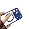 Stylish Magnetically Absorbing Transparent Case for iPhone 17 Pro Max/15 Pro/16
