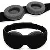 Maschera per Dormire 3D 100% Oscurante Patch Occhi Zero Pressione Occhi Benda per Viaggio Ufficio Sonnellino Meditazione Lavoro a Turni
