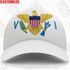 Virgin Island Baseball Cap Free 3D Custom Made Name Number Team Logo Vi Hat Vir Country Travel America Nation Usvi Flag Headgear
