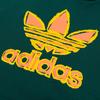 Adidas Originals Trefoil Large Logo Print Hoodie Men Hoodie Forest-Green GR9960