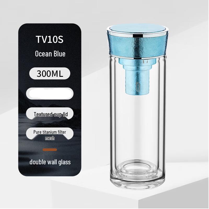 MCCULLEN High Borosilicate Glass Tea Infuser Cup