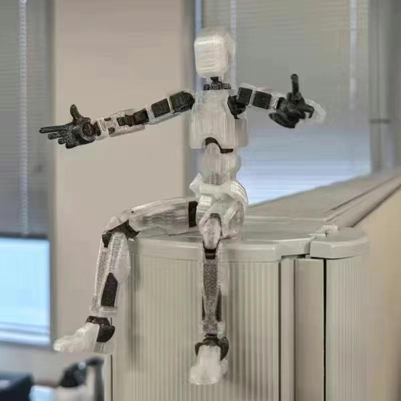 Multi-Jointed Movable Shapeshift Robot 2.0 3D Printed Mannequin Dummy 13 Action Figures Toys Kids Adults Parent-children Game