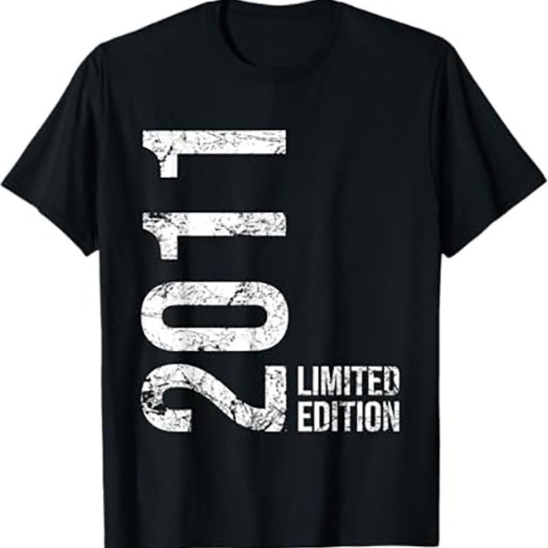 

2011 Limited Edition Vintage T Shirt Black S TO 5XL 5XL різнокольоровий