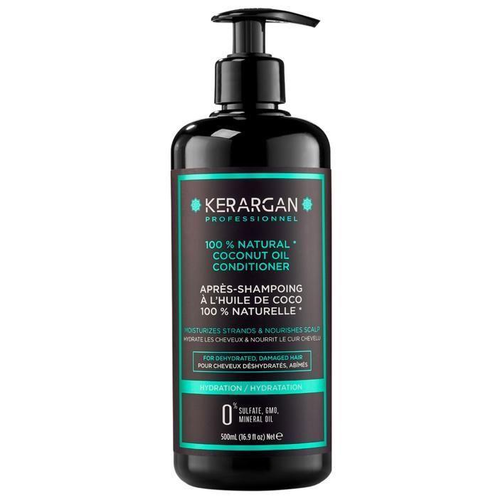 Kerargan - Après Shampoing À L’huile De Coco Et D’argan Pour Faciliter Le Lissage Et Démêler Vos Cheveux Tout En Les Nourrissant - C