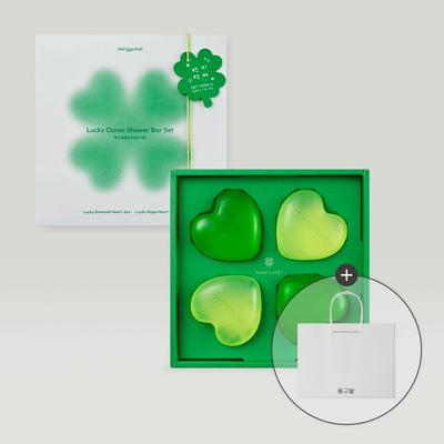 Set Doccia Quadrifoglio Fortunato (1 pezzo: 94g prima dell'essiccazione, 70g dopo l'essiccazione)