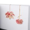 Style Rose Flower Lotus Flower Metal Bookmark Leaf Bookmark Hollow Bookmark Vintage Bookmark