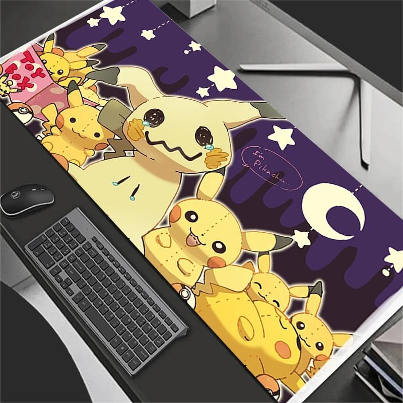Mouse Pad Notbook Gamer Large Keyboard NonSlip Rubber Computer Carpet Desk Mat PC Gamer X PPokemons Mimikyu Mousepad