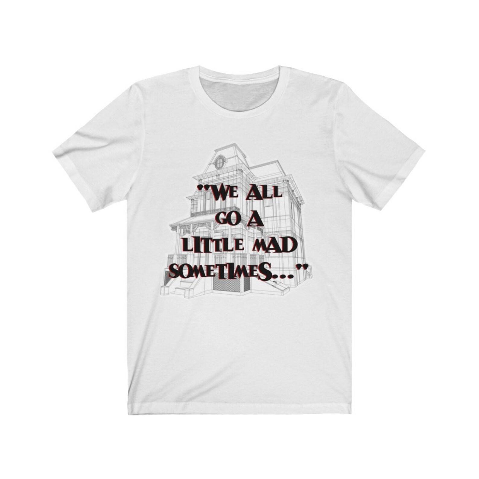 Psycho movie quote Unisex Jersey Short Sleeve Tee, Halloween shirt, Halloween T-Shirt, Halloween tee, Psycho movie shirt, Norman Bates tee S