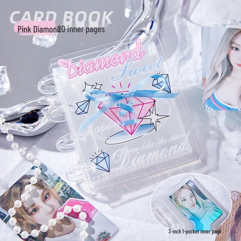 Fumede Water Ripple Acrylic Photo Card Album