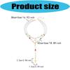 Alloy Imitation Pearls Crosses Necklace Skin Friendly Designs French Vintage for Comfortable All Day Wear