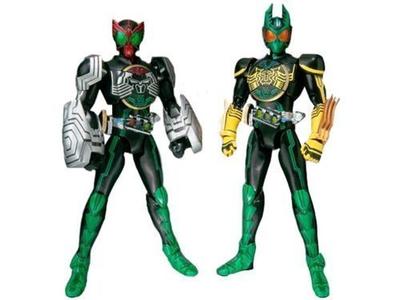 Kamen Rider OOO Takagoriva Gatatrava Set Web S.H.Figuarts & (Tamashii Exklusivt)