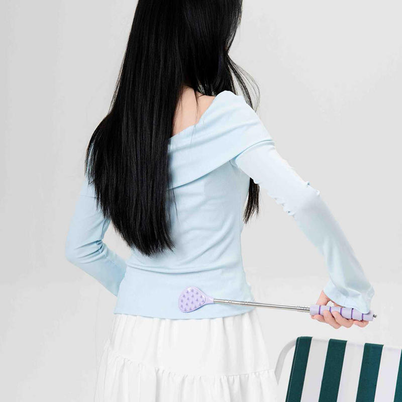 Tickle Scratch Itchy Scratch Portable Scratcher Telescopic Scalable Scratch Back Scratch Tool Portable Point Massage Stick