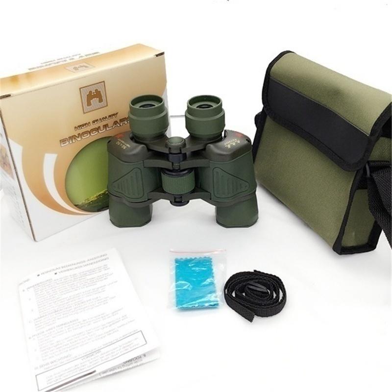 HD Portable 50x50 8m/1000m Professional Binoculars Army Military Telescope Night Vision Waterproof Outdoor Hiking Camping Hunting Optics Travel