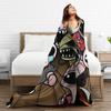 Game The Binding of Isaac Blanket Flannel Spring/Autumn  Multi-function Warm Throw Blankets for Bed Office Bedspreads