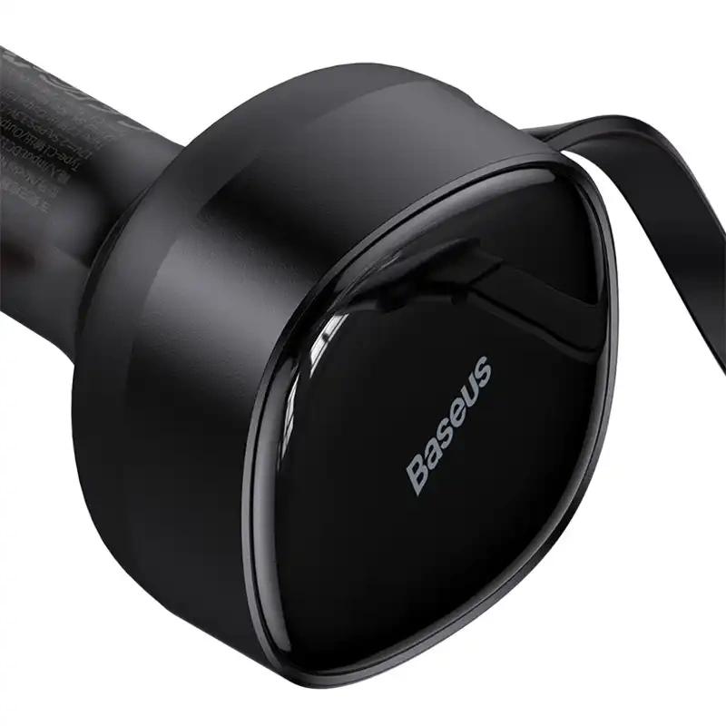 Ładowarka Samochodowa Baseus Enjoyment Z Kablami Usb-C, 33W (Czarna)