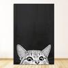 Canvas Poster and Print Nursery Decorative Picture Painting Nordic Baby Kid Bedroom Decoration Kawaii Funny Animal Cat Wall Art