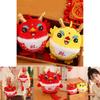 Good Luck Dragon Plush Toy Mascot Doll Red Fortune Dragon Pendant Gift Doll