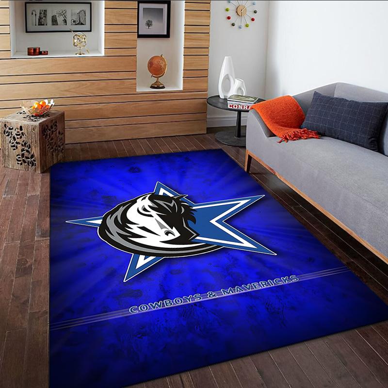 DALLAS BASKETBALL TEAM  Carpet, Kitchen Rugs, Yoga Mat, Non-Slip Mats, Rug for Bathroom, Living Room bedroom, Camping Rugs Christmas Gift