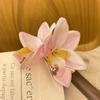 Vacation Style Flower Hair Clip Seaside Bohemian Style Hair Clip Artificial Flower Hairpin  Holiday