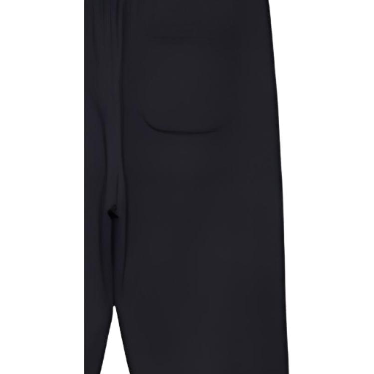 New Era FW24 Casual Comfortable Cuffed Fleece Knit Joggers Unisex Joggers Black 14409874