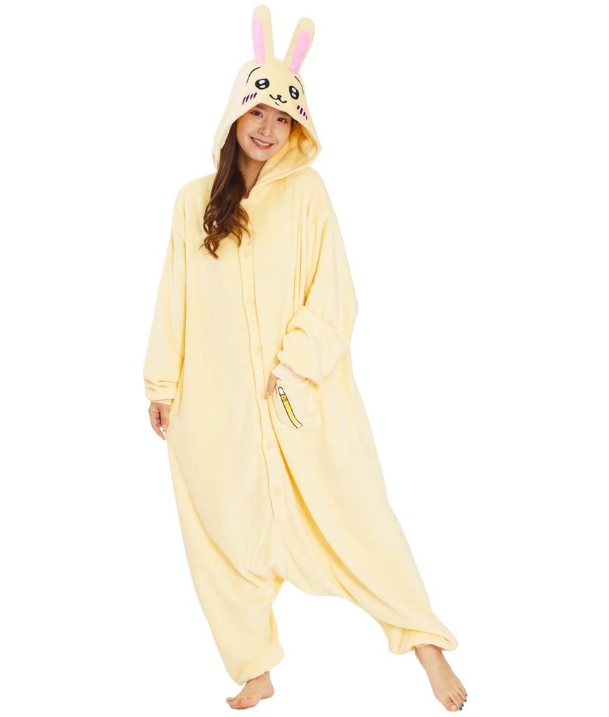 SAZAC Chiikawa Fleece Kigurumi Size Fits Rabbit (One All) -