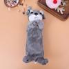 Cartoon Plush Pencil Case Plush Dog Pencil Bags For Kids Stationery Pencil Box
