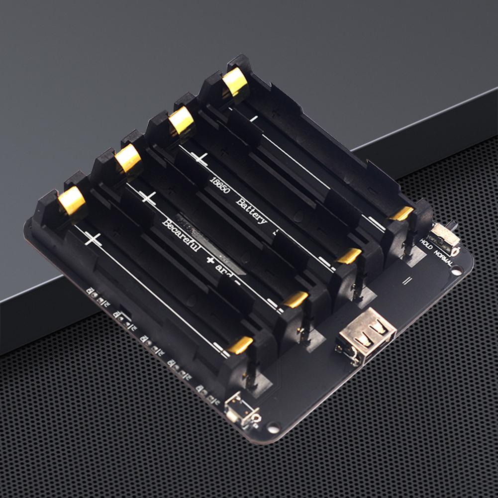 Li-Ionen-Akku V3 Shield Halter 18650 Akkuhalter Micro-USB Mobile Power Erweiterungsplatine 5V/2A 3V/1A für Raspberry Pi