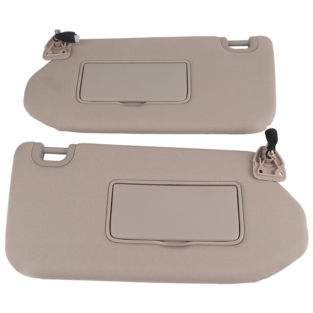 Pair of Left & Right Sun Visor 964019PB0A Fit for Pathfinder (Platinum, SL, SV) 2013?2018 Gray