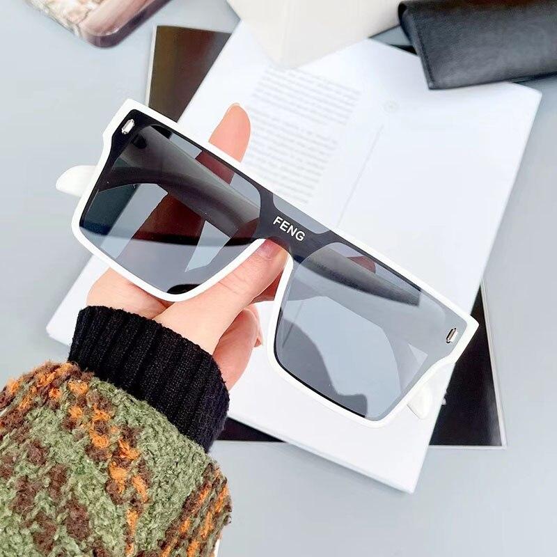 SHAUNA 2022 najnowsze wiosenne i letnie okulary przeciwsłoneczne duże kwadratowe okulary przeciwsłoneczne jednoczęściowe soczewki UV400