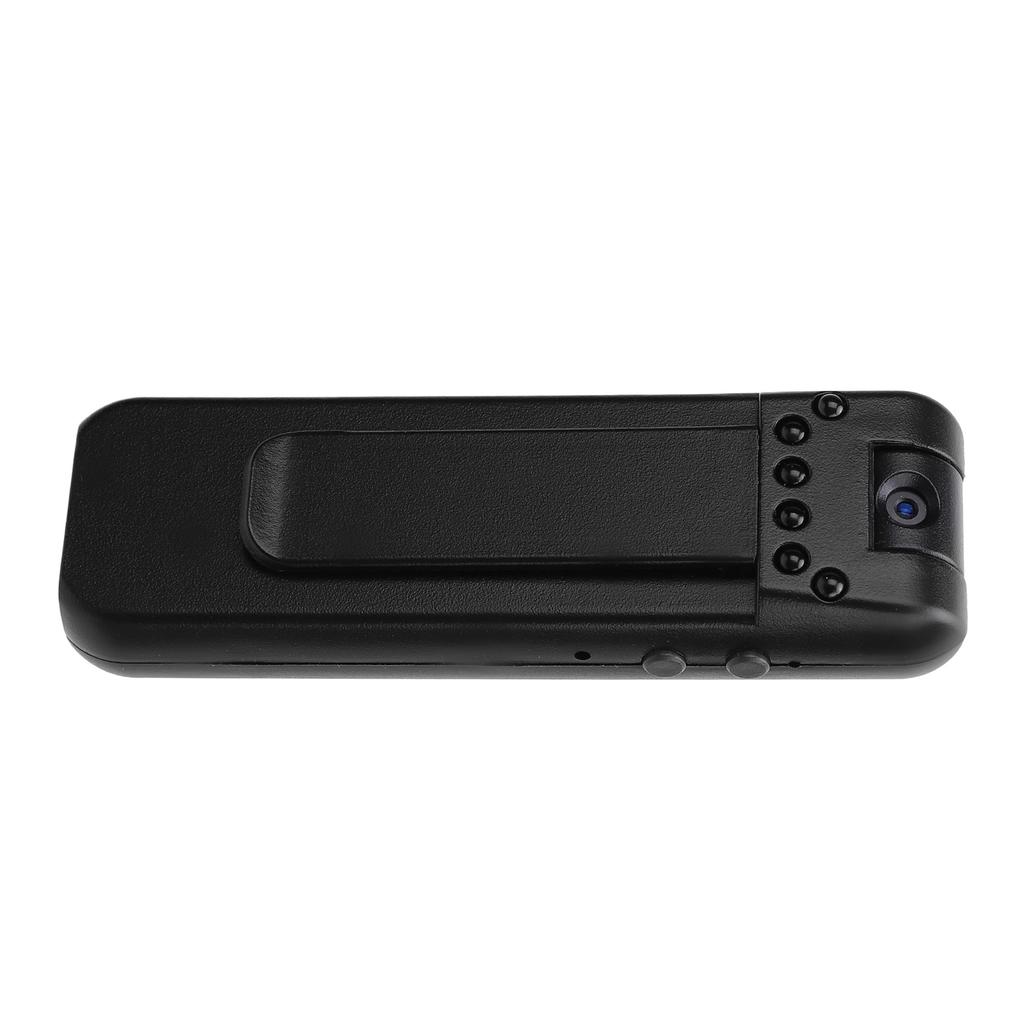 Body Worn Camera with Clip 1080P HD Rotating Lens Night Vision Wearable Pocket Video Recorder Suppor