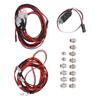RC Car Flashing Light Lamp System with 6 Lamps 8 Lamps Durable RC Car LED Light Kit