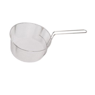 Frying Basket Stainless Steel Long Handle Reusable Rust Resistant Fry Net for Fish Chicken Nuggets