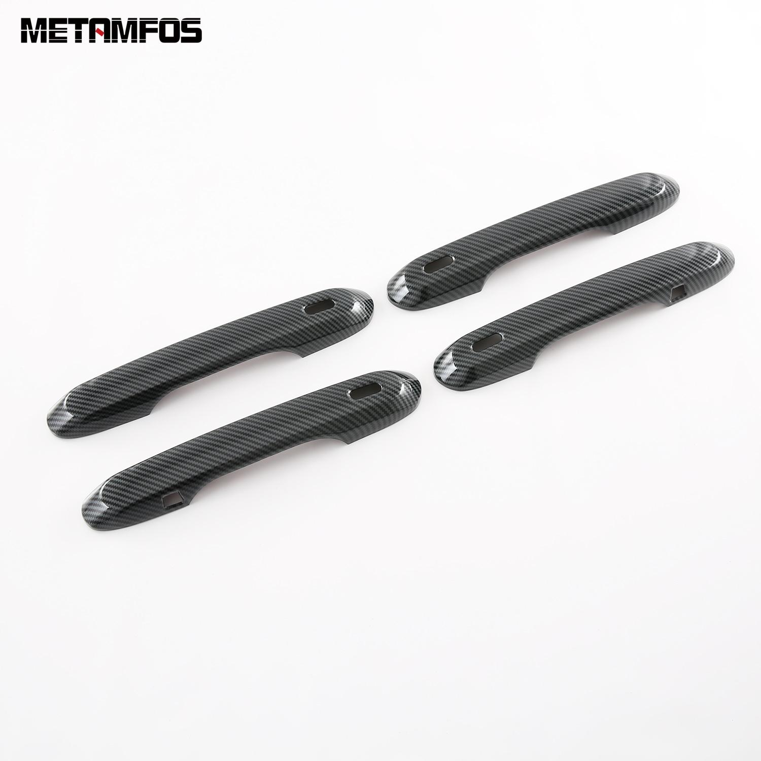 

Накладка на ручку боковой двери для Lexus NX 250 350 350H 450H 2022 2023, защитная наклейка из углеродного волокна, аксессуары для автомобиля Carbon Fiber Plastic