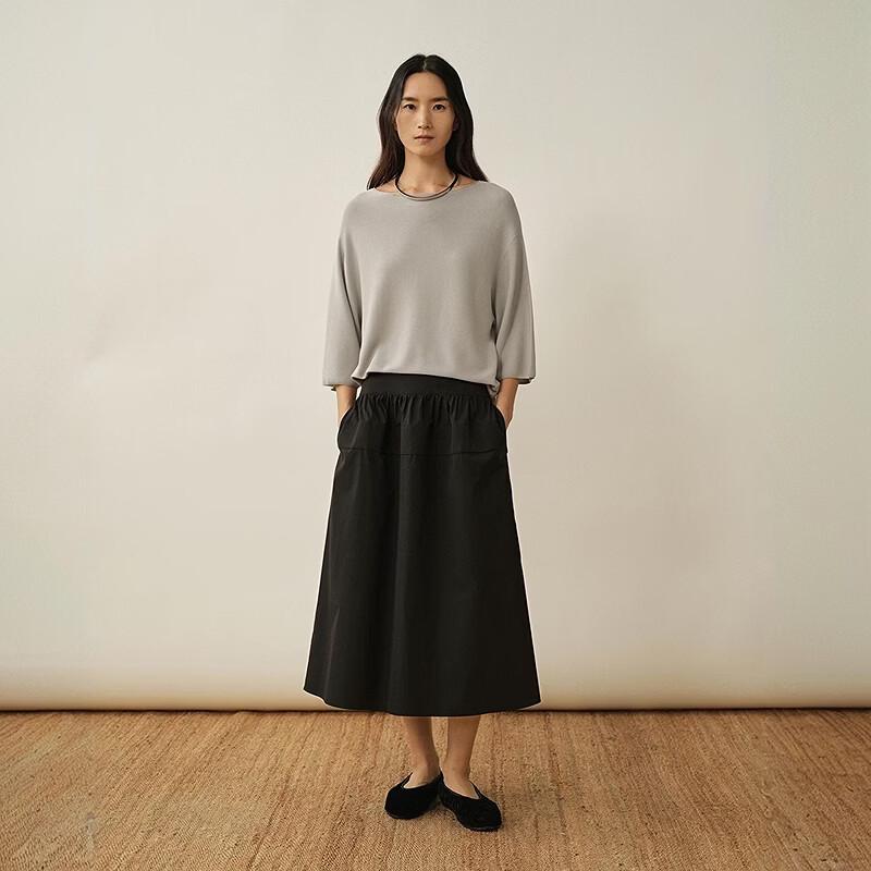 LESS 2026 Fall Loose Pullover Knit Sweater